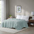 Madison Park Freshspun Basketweave Cotton Blanket King Bl51N 0853 By Olliix