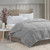 Madison Park Coleman 100% Polyester Reversible Plush To Microfiber Da Blanket MP51-6379 By Olliix