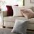Sable Solid Faux Fur Square Decor Pillow CC30-0031 By Olliix