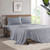 Comfort Cool Jersey Knit Nylon Blend Sheet Set - King UH20-2464 By Olliix