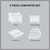 500 Thread Count Luxury Collection 100% Cotton Sateen Embroidered Comforter Set - Full/Queen MPS10-506 By Olliix