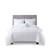 500 Thread Count Luxury Collection 100% Cotton Sateen Embroidered Duvet Cover Set - Full/Queen MPS12-512 By Olliix