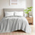 Olliix Waffle Weave Cotton Blanket Twin Br51N 3834