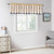 Madison Park Serene Embroidered Window Valance - 50X18" MP41-5479 By Olliix