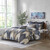 Ink Ivy Alpine 3 Piece Printed Cotton Coverlet Set II13-1043 By Olliix