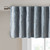 Madison Park Faux Silk Embroidered Window Valance -50X18" MP41-4571 By Olliix