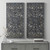 Botanical Panel Carved Wall 2 Piece Set - MP95B-0264 By Olliix