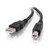1M Usb 2 0 A B Cable Black 28101 By C2G