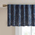 Madison Park Faux Silk Embroidered Window Valance -50X18" MP41-4572 By Olliix