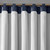 Madison Park Faux Silk Embroidered Window Valance -50X18" MP41-4572 By Olliix