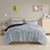 Malea Shaggy Faux Fur Comforter Mini Set - King/Cal King ID10-2236 By Olliix
