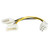 6 Lp4 To 6 P Pcie Adapter Lp4Pciexadap By Startech Com