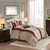 Madison Park Donovan 7 Piece Jacquard Comforter Set King Mp10 750