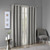 Maya Printed Heathered Blackout Window Panel (50x84) - Grey SS40-0028 By Olliix