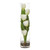 18 Tulips Artificial Arrangement In Cylinder Vase 1612 Wh By Nearly Natural
