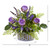 14" Rose And Lavender Artificial Arrangement In Vase 1819 By Nearly Natural