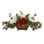 17 Poinsettia With Berries Hydrangea And Ivy Arrangement 1973 By Nearly Natural