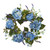 24 Hydrangea Wreath 4224 By Nearly Natural