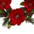 24" Magnolia/ Pine Wreath 4869 By Nearly Natural