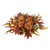 30" Harvest Triple Candelabrum 4909 By Nearly Natural