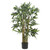 3 Biggy Bamboo Tree W 432 Lvs 5281 By Nearly Natural