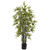 4 Black Bamboo Tree X 10 W 588 Lvs 5417 By Nearly Natural