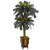 6 Double Sago Palm Artificial Tree In Designer Planter 5628 By Nearly Natural