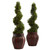Cedar Spiral W/Decorative Planter 5926 By Nearly Natural