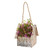 10.75" Sedum And Eucalyptus In Birdhouse Hanging Basket 6302 By Nearly Natural