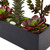 19" Succulent Garden In Rectangular Planter 6982 By Nearly Natural