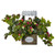 13 75 Strawberry Bush In Garden Planter 6999 By Nearly Natural