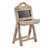 21 Whitewash Wood Chalkboard Stand 7037 By Nearly Natural