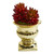 11 Succulent Artificial Plant In Gold Urn 8441 By Nearly Natural