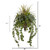 45" Ivy And Mix Greens Artificial Plant In Hanging Bowl 8621 By Nearly Natural