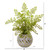 17" Maiden Hair Artificial Plant In Decorative Vase 8819 By Nearly Natural