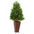 4 Bay Leaf Artificial Topiary Tree In Decorative Planter 9360 By Nearly Natural