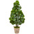 5 Fiddle Leaf Fig Artificial Tree In Farmhouse Planter 9379 By Nearly Natural