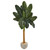 6 Banana Artificial Tree In Sand Colored Bowl 9496 By Nearly Natural