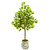 53 Lemon Artificial Tree In Floral Planter 9561 By Nearly Natural