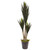 70 Yucca Artificial Plant In Metal Planter 9592 By Nearly Natural