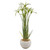 45 Papyrus Artificial Plant In Sand Colored Planter 9816 By Nearly Natural
