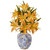 23 Lily Artificial Arrangement In Decorative Vase A1040 Og By Nearly Natural