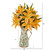 21" Lily Artificial Arrangement In Floral Pitcher A1042-OG By Nearly Natural