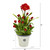 39" Amaryllis And Tulip Plant In Decorative Planter P1139 By Nearly Natural