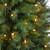 4.5' West Virginia Pine Xmas Tree W/100 In Floral Planter T2345 By Nearly Natural