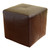 Baxton Studio Aric Bonded Leather Ottoman St 20 Brown Ottoman By Wholesale Interiors