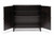 Baxton Studio Glidden Dark Brown Wood Modern Shoe Cabinet (Short) FP-1201 By Wholesale Interiors