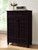 Baxton Studio Glidden Dark Brown Wood Modern Shoe Cabinet (Tall) FP-1203 By Wholesale Interiors