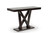 Baxton Studio Everdon Dark Brown Modern Sofa Table Sa107 Console Table By Wholesale Interiors