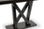 Baxton Studio Everdon Dark Brown Modern Sofa Table Sa107-Console Table